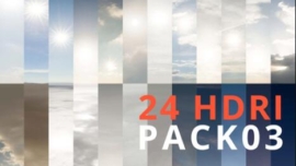 3DCollective – REAL LIGHT 24 HDRI PACK PRO 03 (4K,8K,16K)