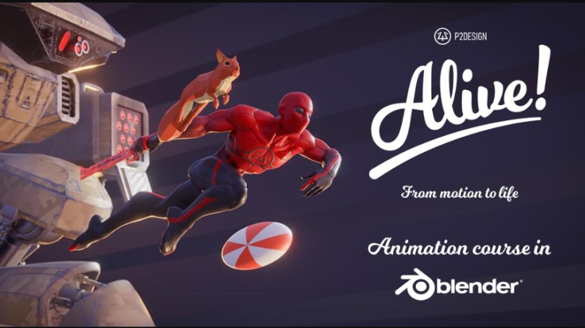 Gumroad - Alive! Animation course in Blender