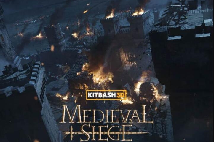 Kitbash3D - Medieval Siege