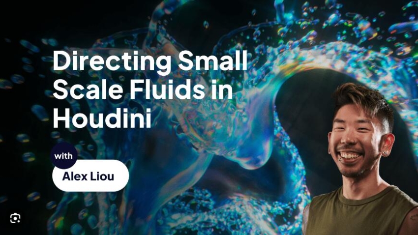 Motion Designers Academy – Directing Small Scale Fluids in Houdini