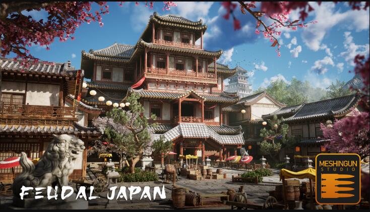 Unreal Engine - Feudal Japan Megapack v5.1