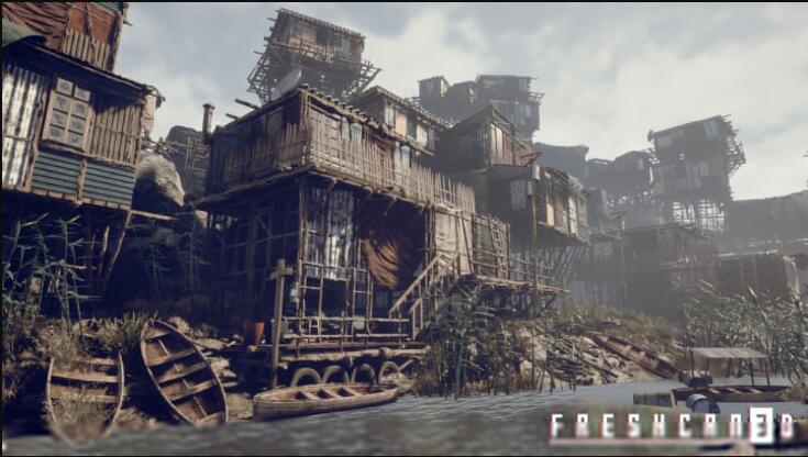 Unreal Engine - Modular Slum Environment