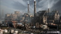 Unreal Engine - Old Industrial City and Shipyard with Factory Interiors v4.26