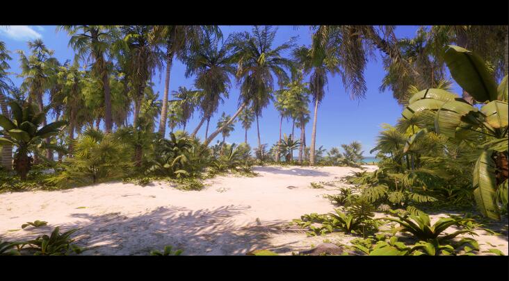 Unreal Engine - Tropical Foliage and Landscape v4.27