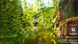 Unreal Engine - UIPF - Unified Interactive Physical Foliage v4.24-4.27+V5.0,5.2