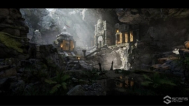 Unreal Engine – Ancient Temple Ruins - Mountains Environment v5.0