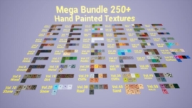 Unreal Engine – Hand Painted Textures Mega Bundle 250+