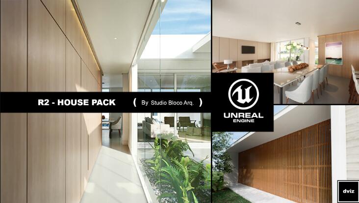 Unreal Engine – R2 - REALISTIC HOUSE PACK