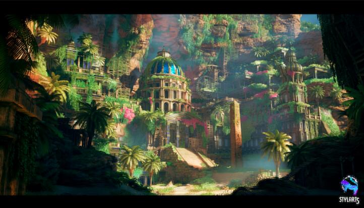 Unreal Engine – Stylized Lost Paradise