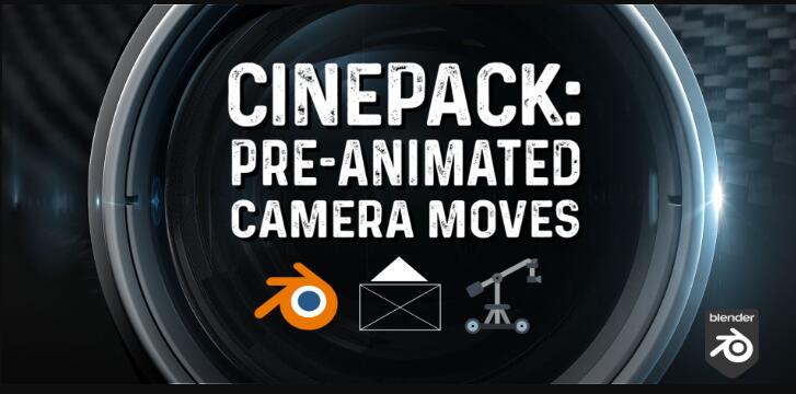 Blender Addon – Cinepack Pre-Animated Camera Moves 2022