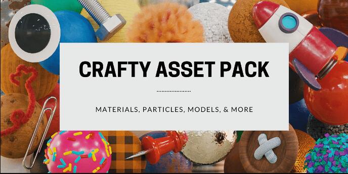 Blender Addon – Crafty Asset Pack