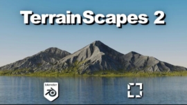 Blender Addon – TerrainScapes V2.0