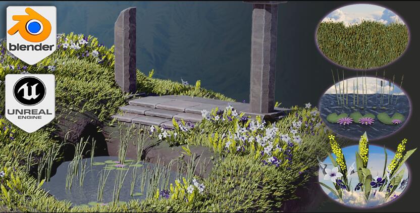 Blender To Unreal Engine 3d Plants And Vegetation