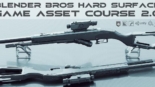 Blender – The Blender Bros Hard Surface Game Asset Course 2.0 Tutorial