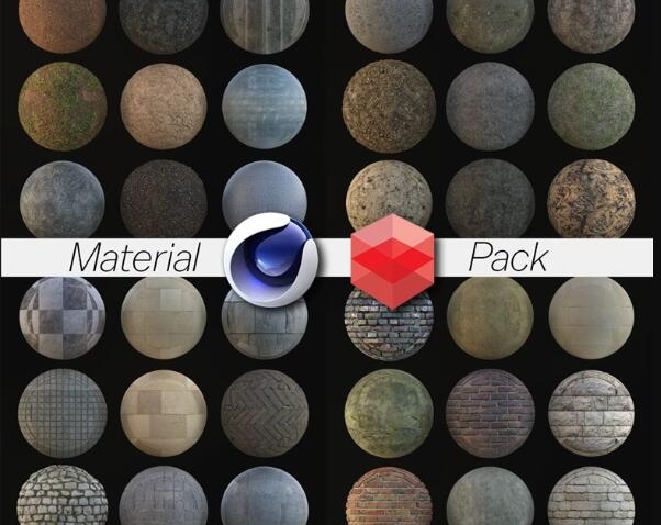 Redshift Rustic Material Pack 99 (Cinema 4d Only)