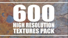 Texture Pack - 600 High Resolution Textures + Seamless by Giles Hodges