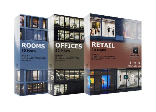 WPARALLAX – ROOMS – OFFICES – RETAILS