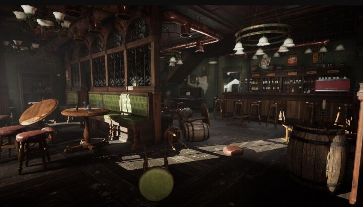 Unreal Engine - Abandoned Irish Pub