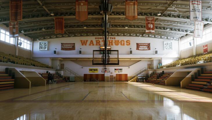 Unreal Engine - High School Basketball Gym - (DayNightAfternoonMidnight Lighting)