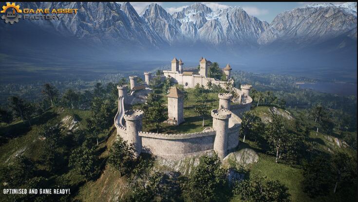 Unreal Engine - Medieval Castle Modular Vol 1 v5.1